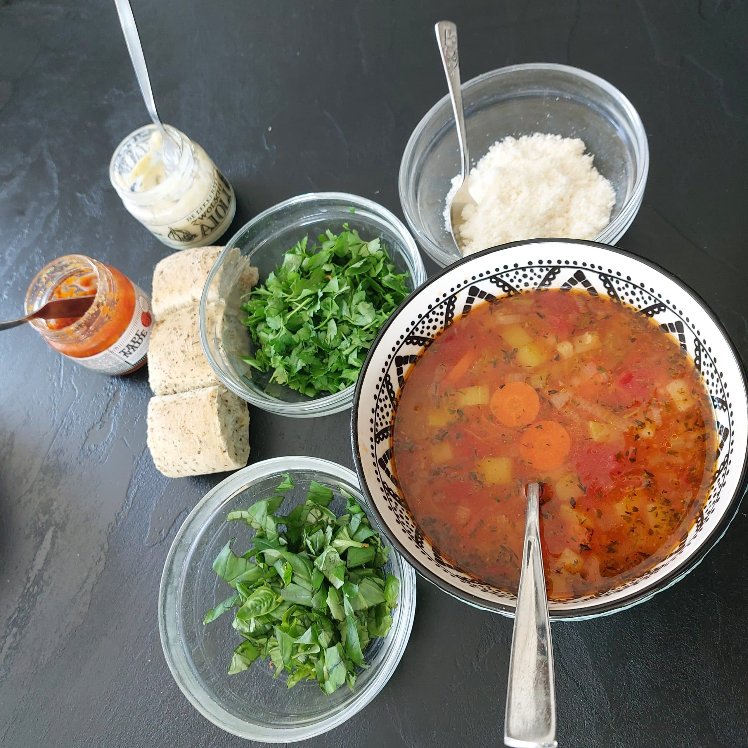 Minestrone soup