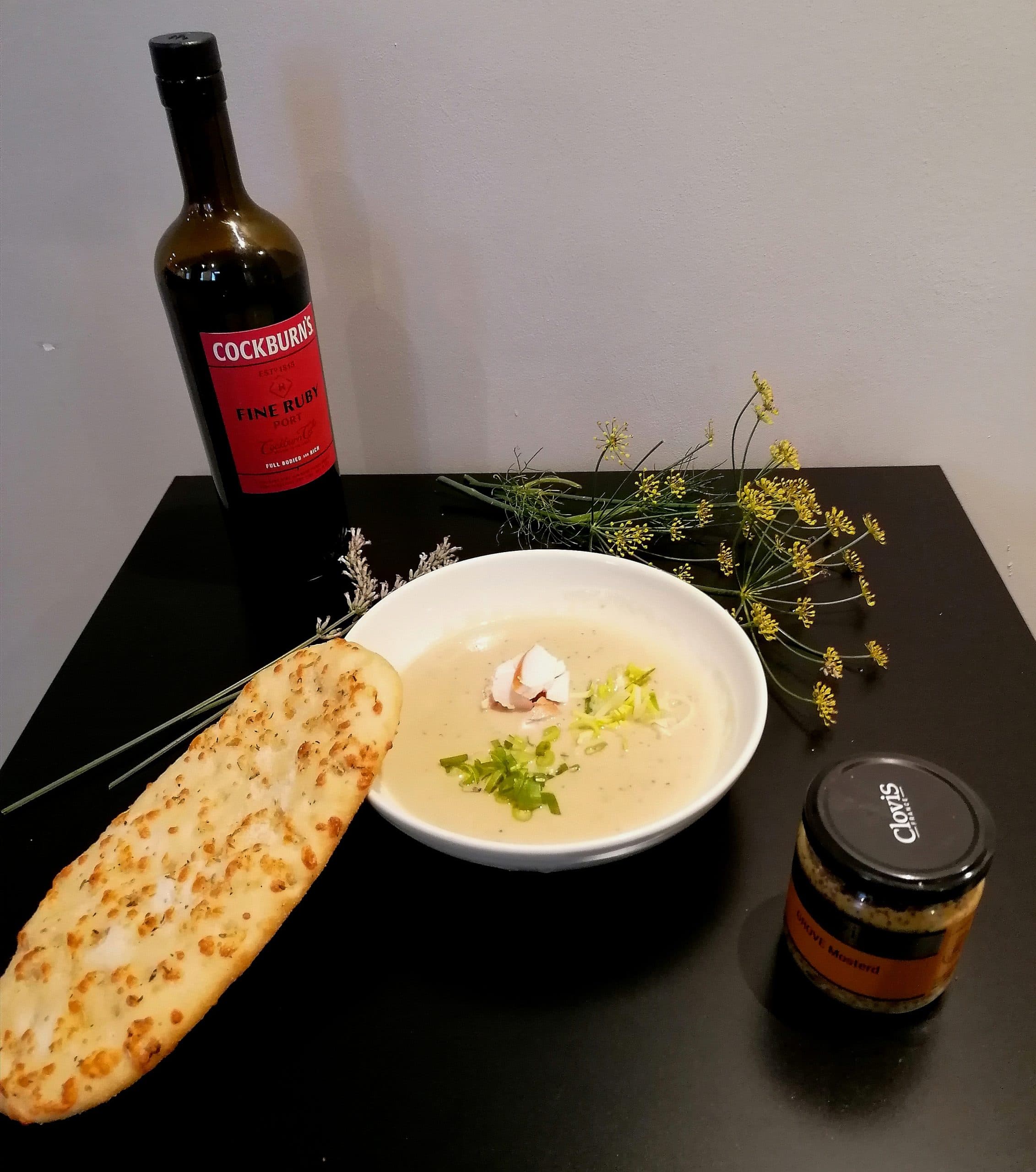 Mustard soup