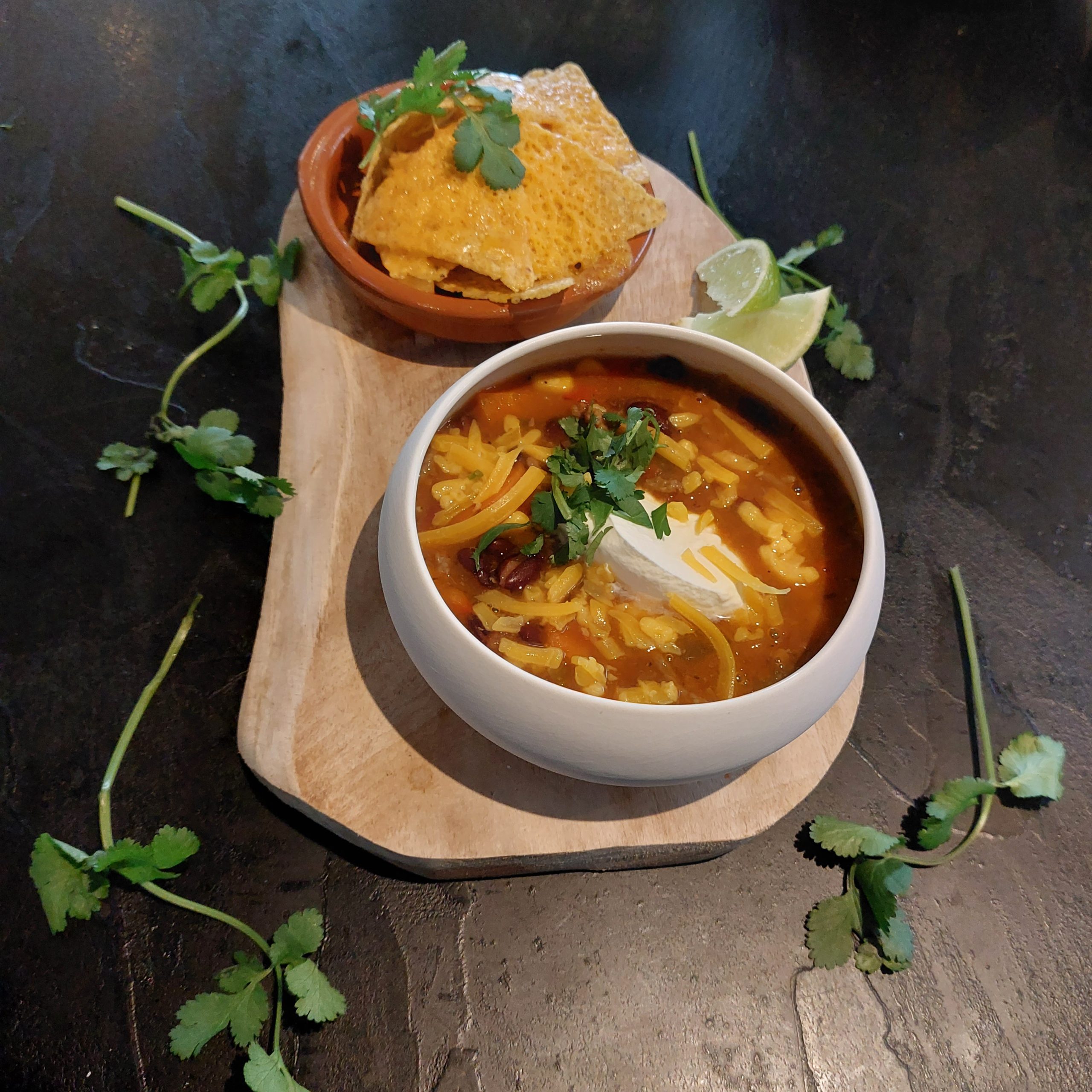 Chili con carne soep